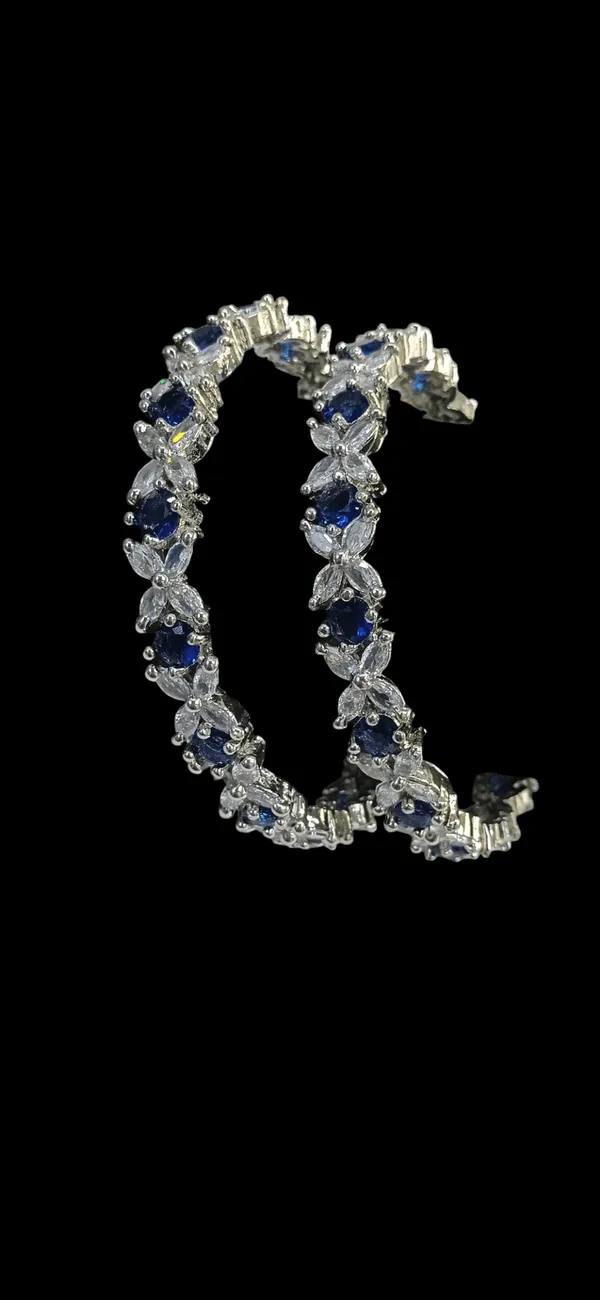 Nitya_Blue_American_Diamond_Bangles