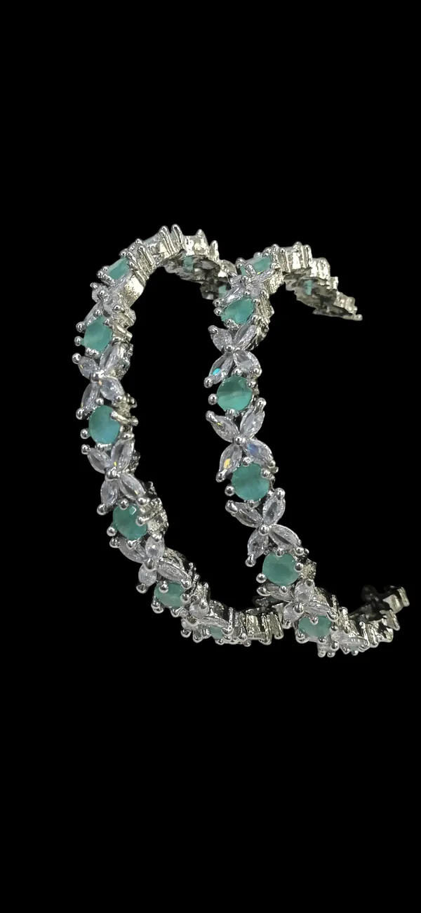 Nitya_Mint_Green_American_Diamond_Bangles