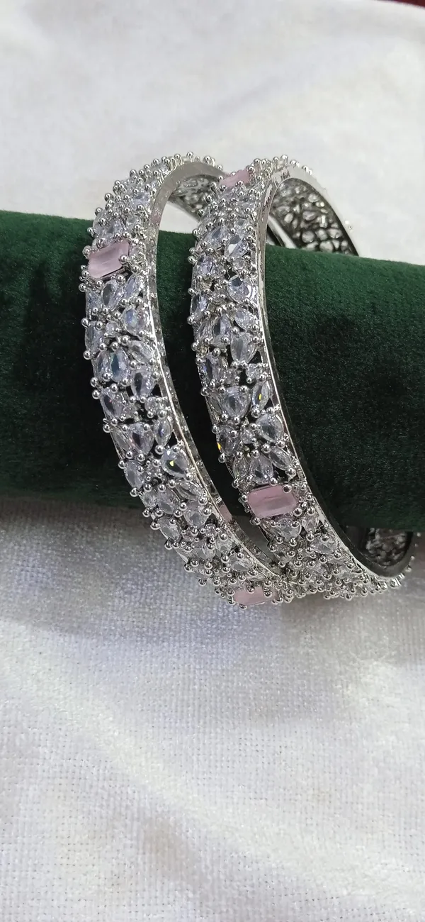 Zia_American_Diamond_Blush_Bangles