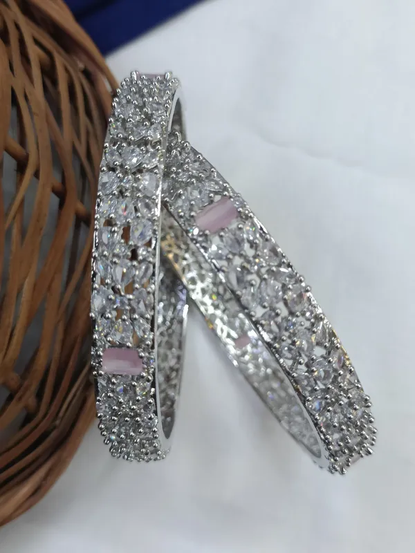 Zia_American_Diamond_Blush_Bangles
