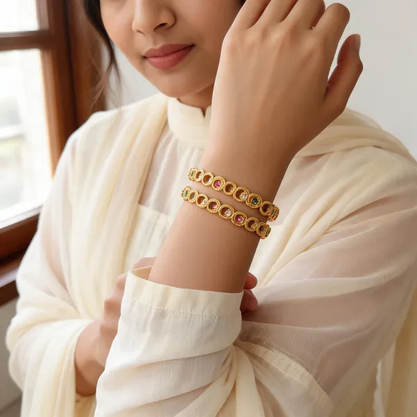 Bindiya_Brass_Gold_Polished_Bangles