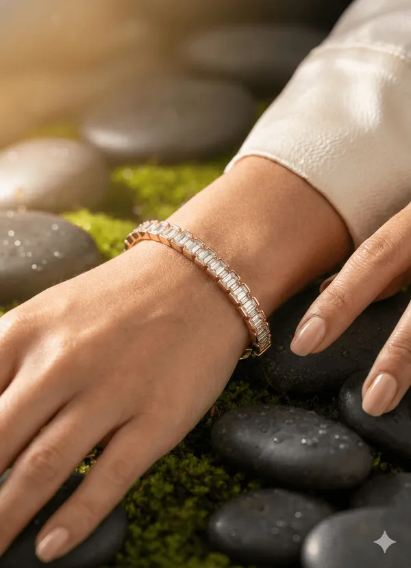 Zely_Anti_Tarnish_Stone_Studded_Rose_Gold_Bracelet