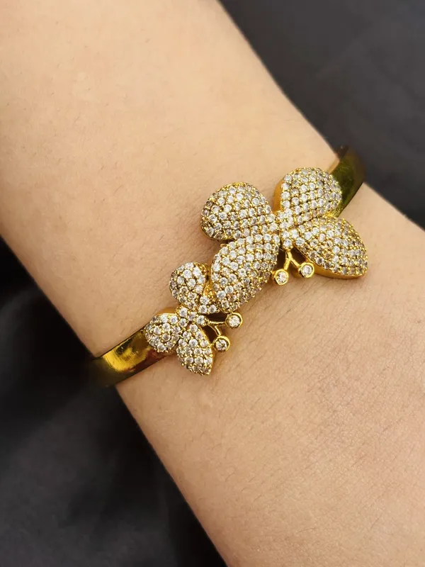 Butterfly_Gold_Plated_Anti_Tarnish_Bracelet