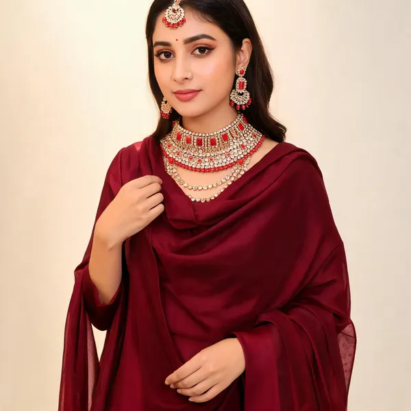 Red_Bridal_Jewellery_Set