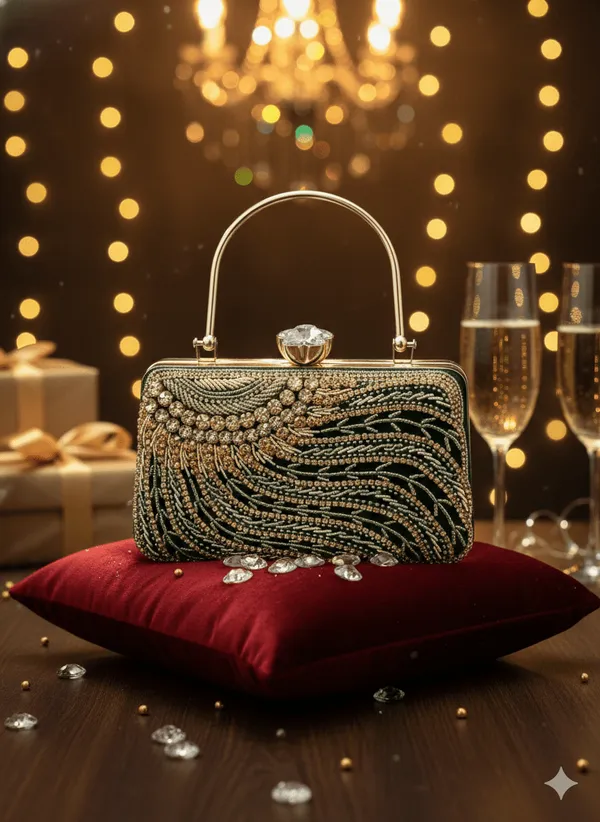 Crystle_Bloom_Dabka_Work_Green_Clutch