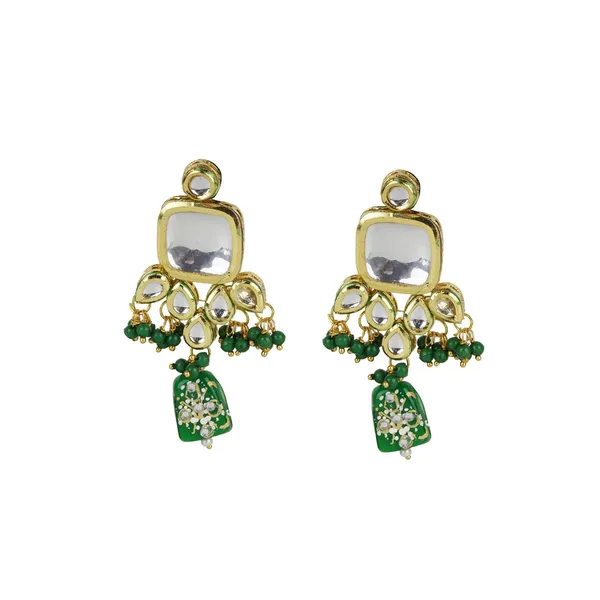 Swaragini_Ethnic_Kundan_Choker_Set_-Green