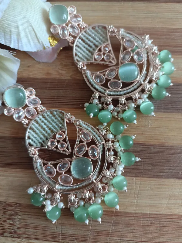 Akshita_Mint_Green_Earrings