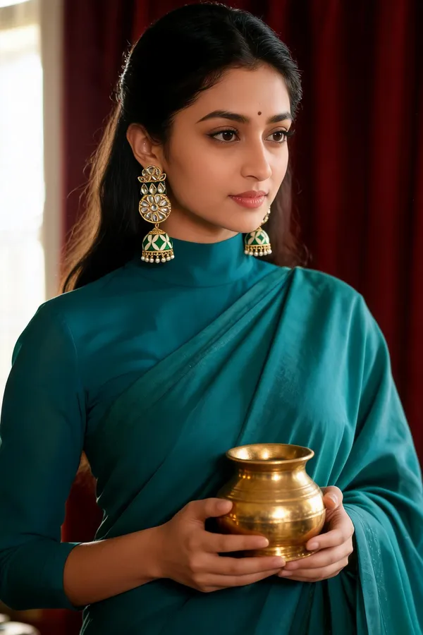 Emerald_Saloni_Jhumki_Earrings