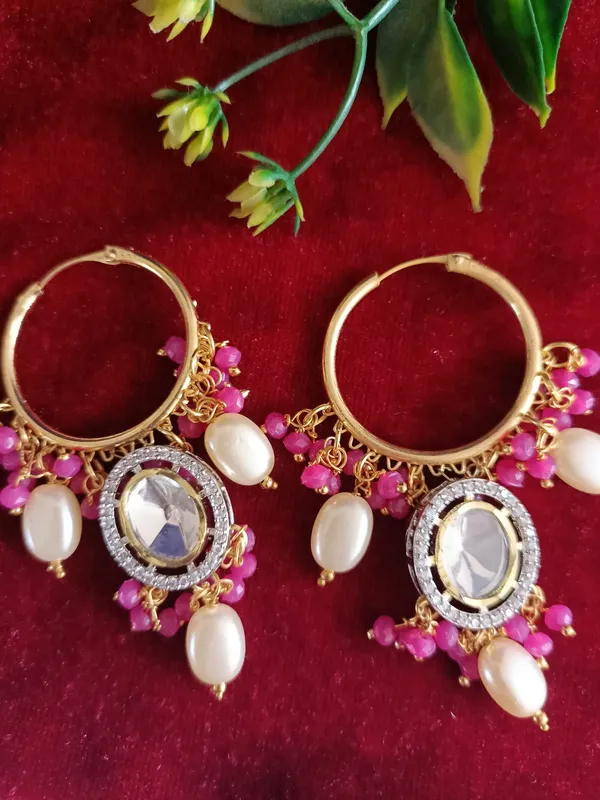 Magenta_Shayna_Earrings
