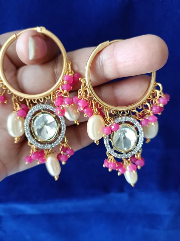 Magenta_Shayna_Earrings