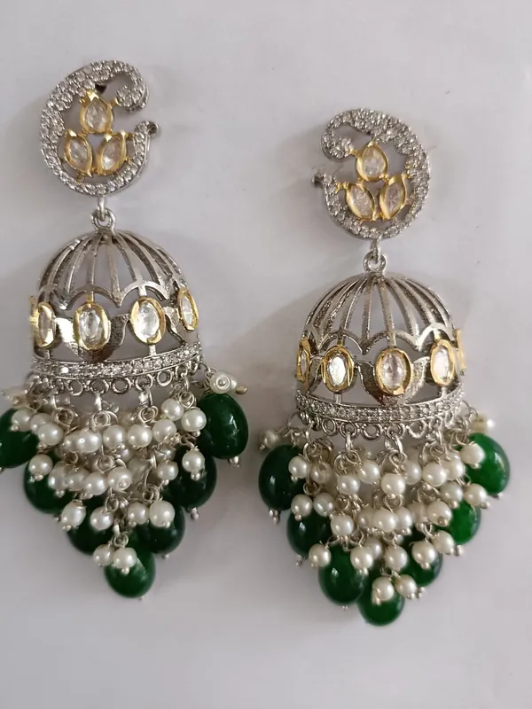 Emerald_Sana_Jhumki_Earrings