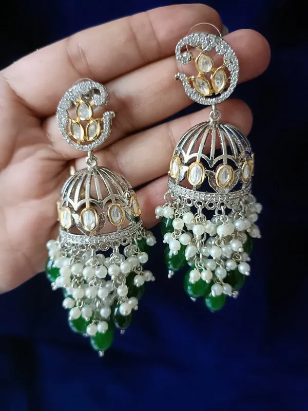 Emerald_Sana_Jhumki_Earrings