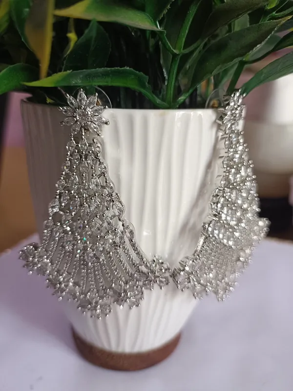 Julie_Silver_Zirconia_Earrings