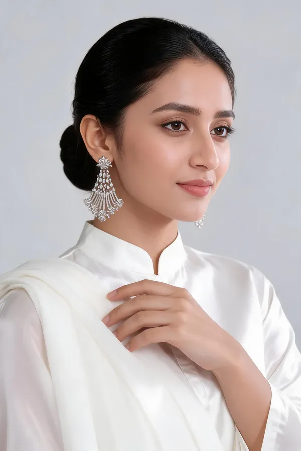 Julie_Silver_Zirconia_Earrings