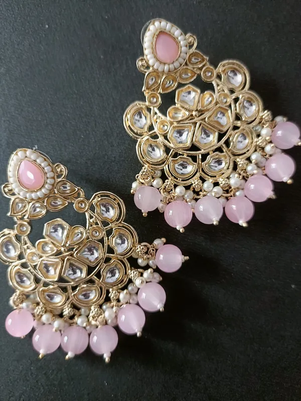 Tamanna_Pink_Gold_Plated_Chandbalies_Earrings