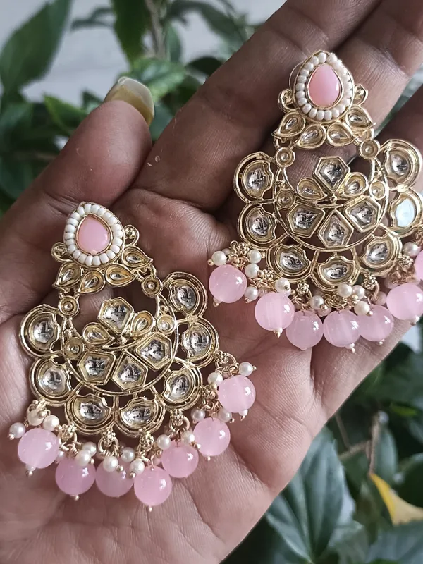 Tamanna_Pink_Gold_Plated_Chandbalies_Earrings