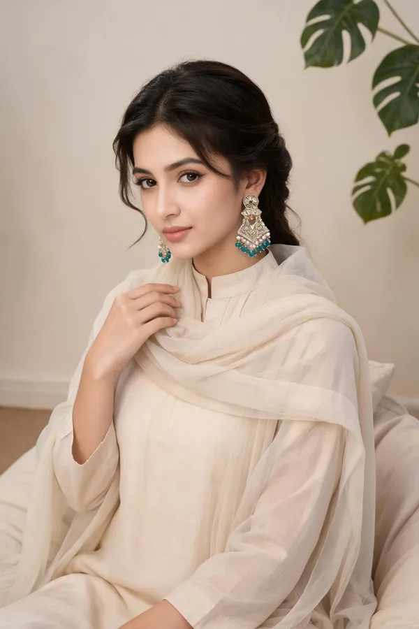 Nandini_Ethnic_Teal_Chandelier_Earrings