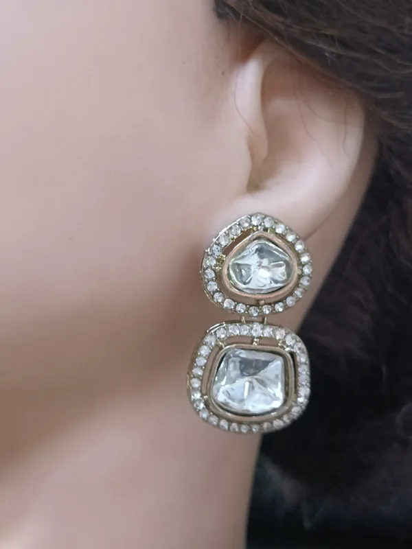 Parinita_Gold_Plated_Polki_Earrings