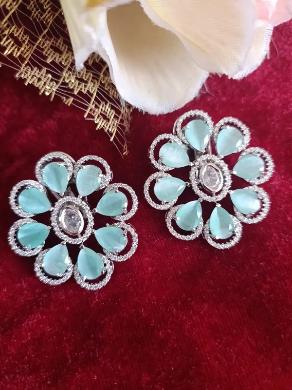 Sofia_American_Diamond_Mint_Green_Ear_Studs