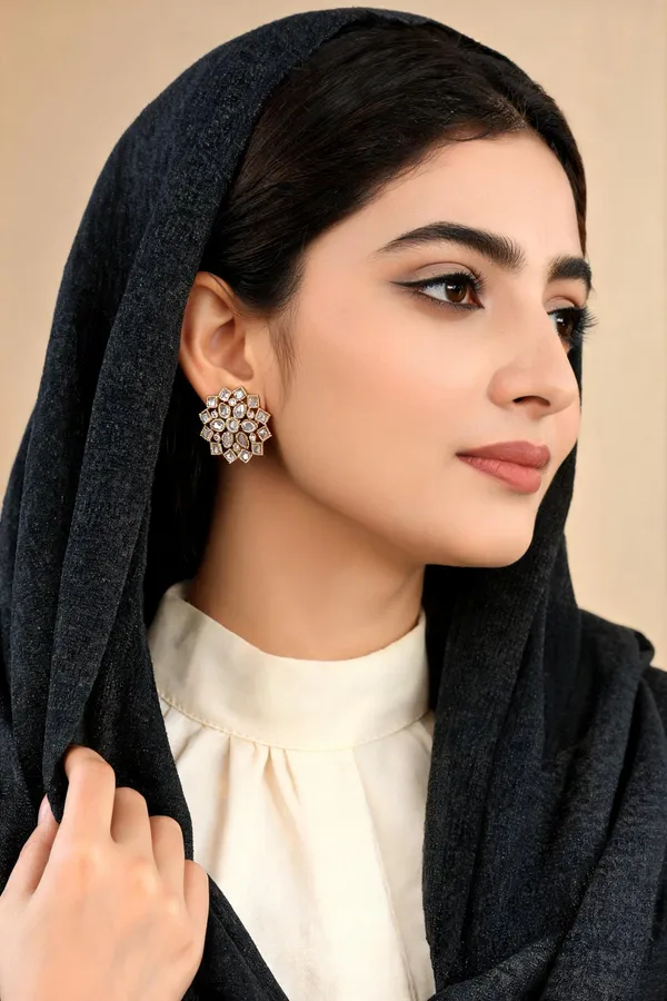 Aanya_Gold_Polished_White_Earrings