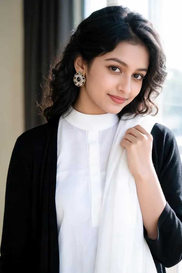 Sunaina_Trendy_Black_Earrings