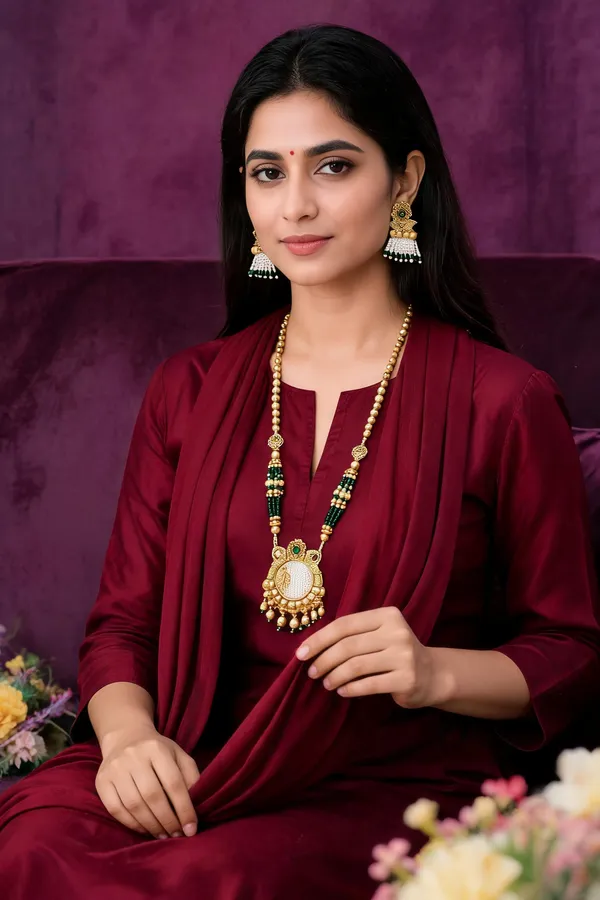 Rani_Vanika_Ethnic_Long_Necklace_with_Earrings