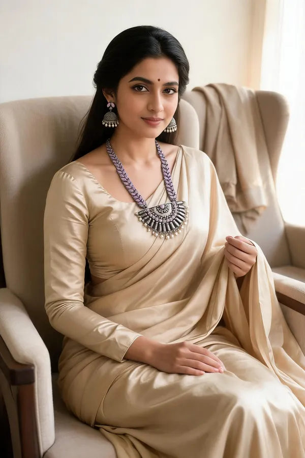 Vrinda_Oxidized_Long_Necklace_With_Jhumki_Earrings