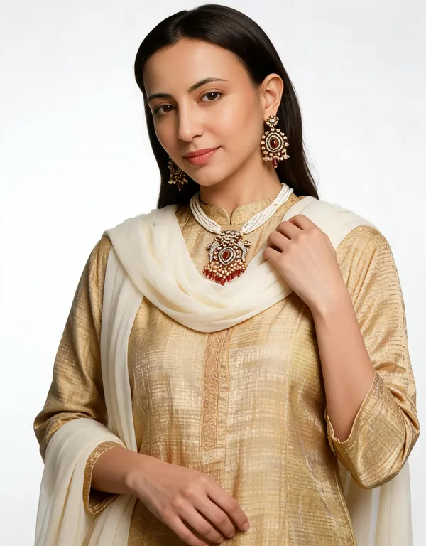 Raha_Ruby_Gold_Plated_Necklace_Set