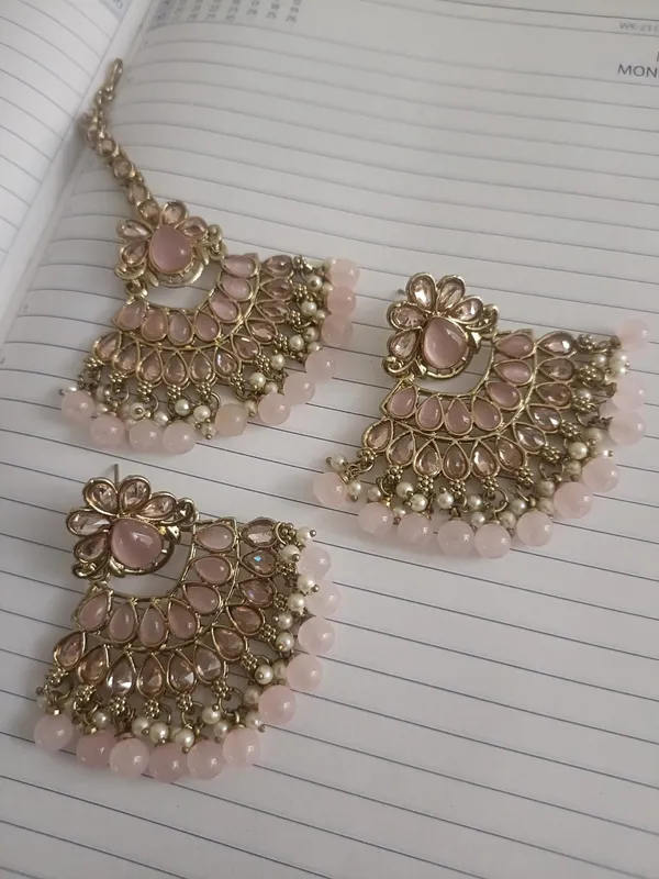 Pranima_Pink_Maangtika_Set