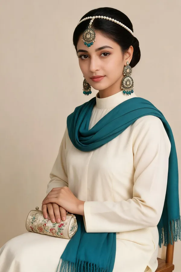 Tiara_Teal_Green_Maangtika_Set