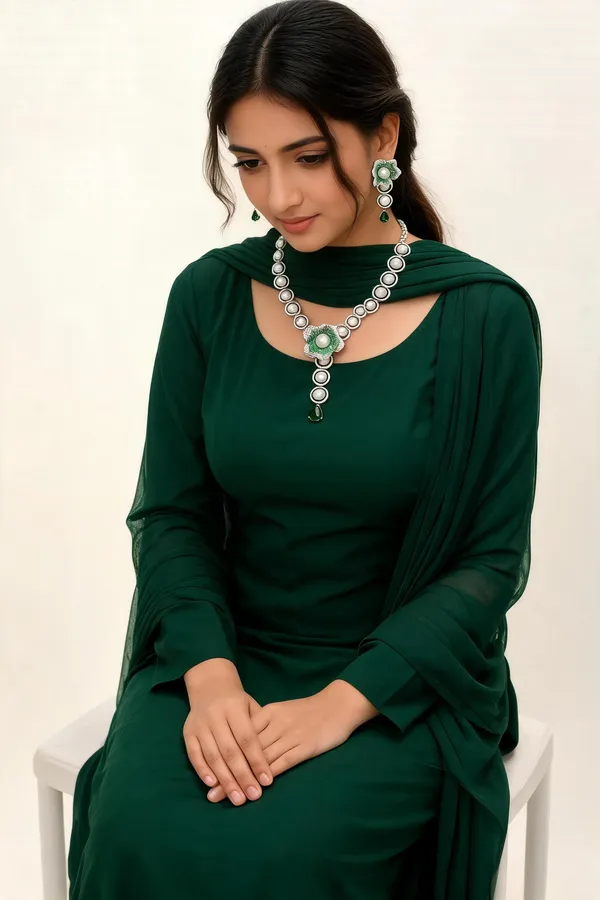 Jennifer_American_Diamond_Nano_Emerald_Necklace_Set