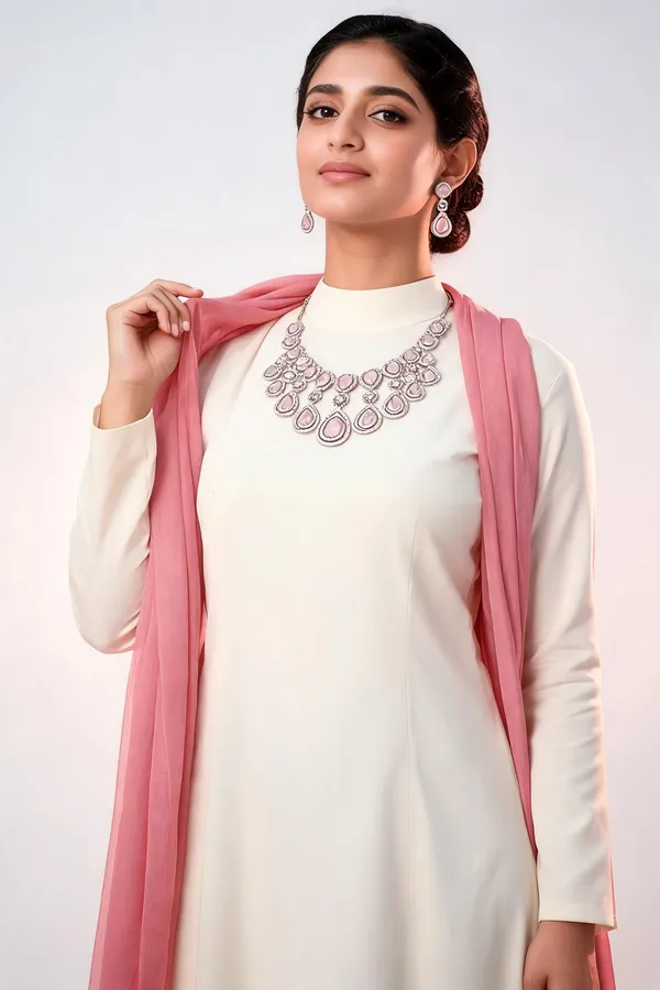 Kiara_American_Diamond_Pink_Necklace_Set