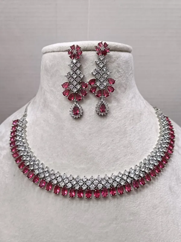 Valentina_American_Diamond_Ruby_Necklace_Set