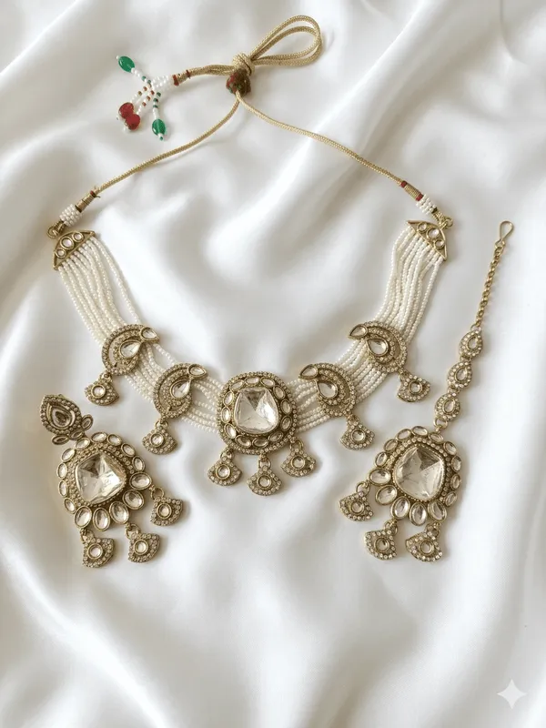 Heritage_Paisley_Polki_Choker_Set