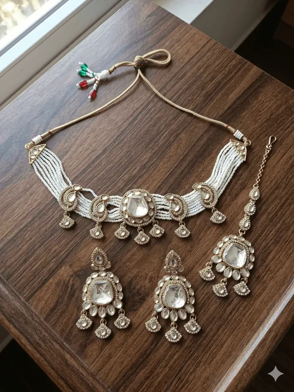 Heritage_Paisley_Polki_Choker_Set