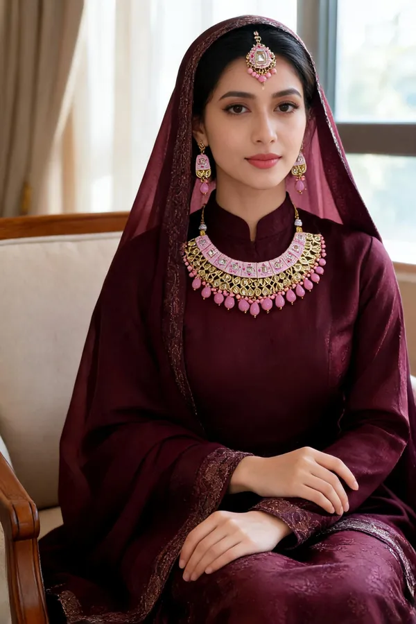 Shreya_Meenakari_Kundan_Pink_Necklace_Set