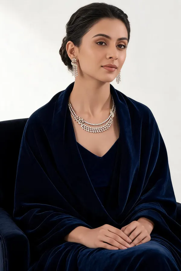 Celeste_Bloom_Floral_Gold_Polished_Necklace_Set