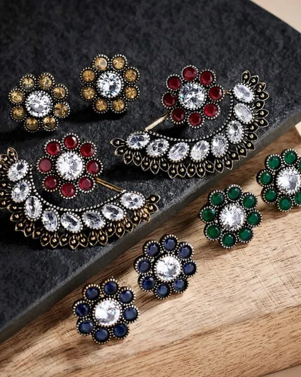 Zoya_Oxidised_Earring