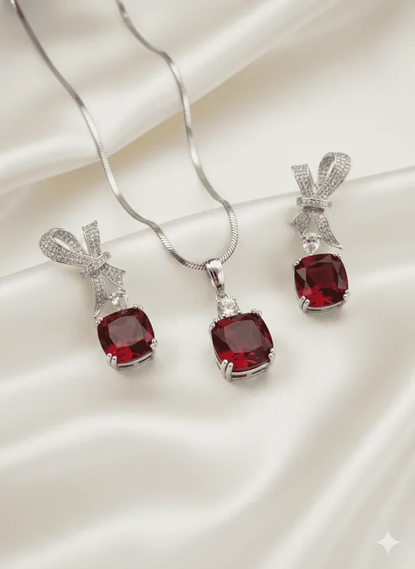 Ruby_Elegance_Bow_Pendant_Set