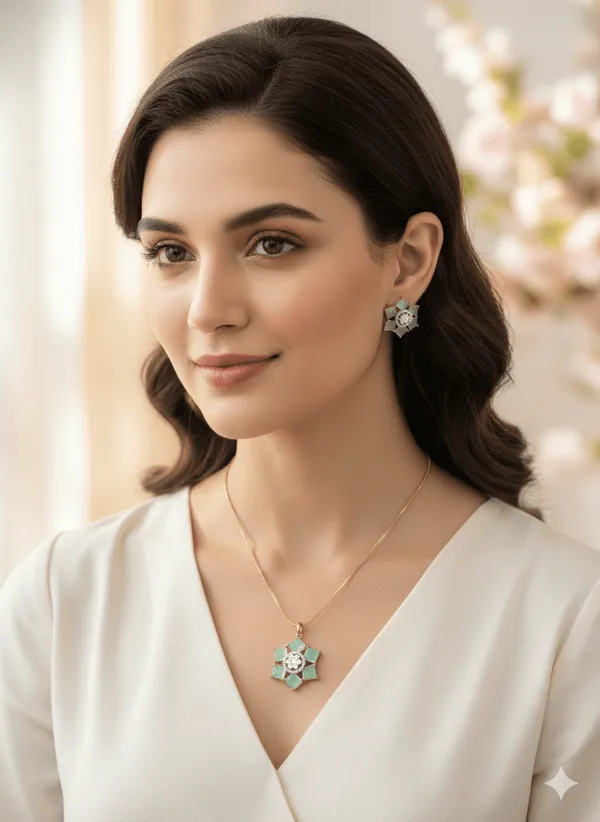 Mint_Bloom_Floral_Pendant_Set