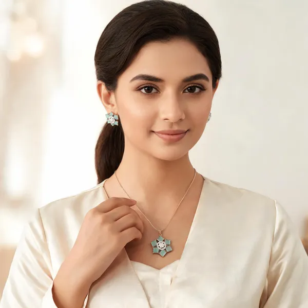 Mint_Bloom_Floral_Pendant_Set