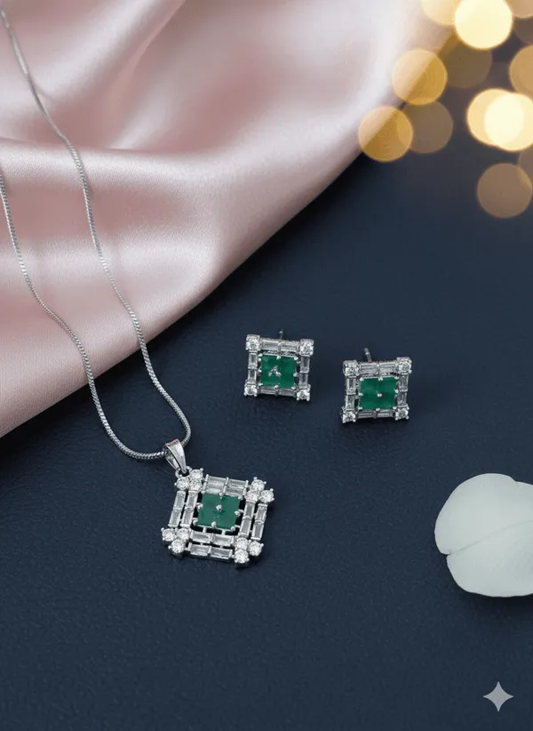 Royal_Amethyst_Spark_Green_Pendant_Set