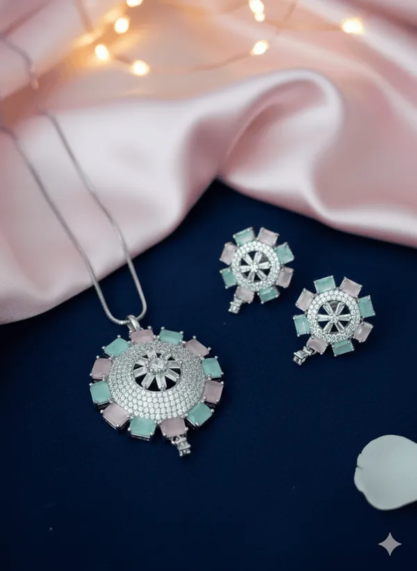 Celeste_Bloom_American_Diamond_Pastel_Pendant_Set