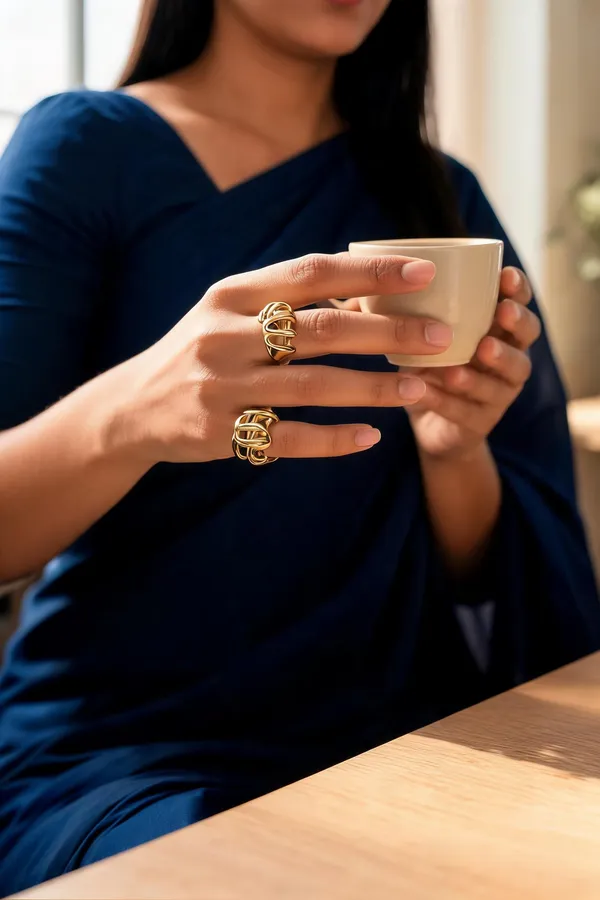 Gold_Tone_Statement_Ring_for_Women_-_Pack_of_2