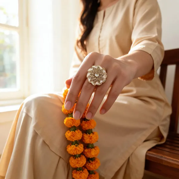 Yoshita_Studded_kundan_Ring.
