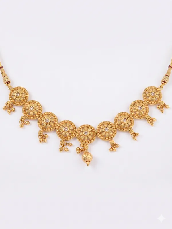 Royal_Antique_Gold_Polished_Necklace_Set