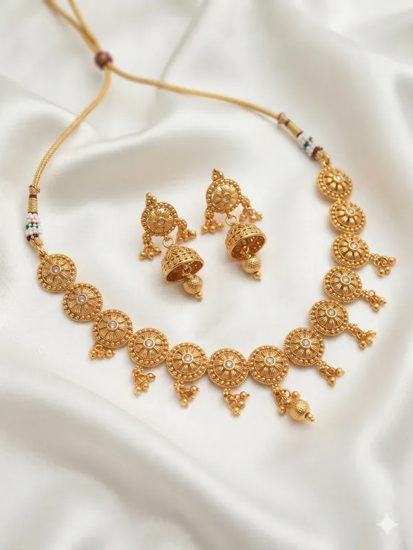 Royal_Antique_Gold_Polished_Necklace_Set