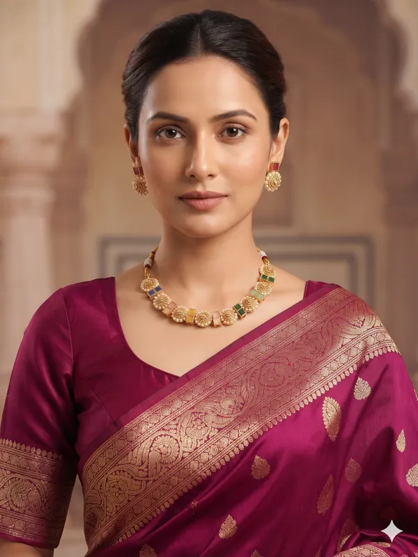 Royal_Multicolour_Kundan_Gold_Polished_Pearl_Necklace_Set