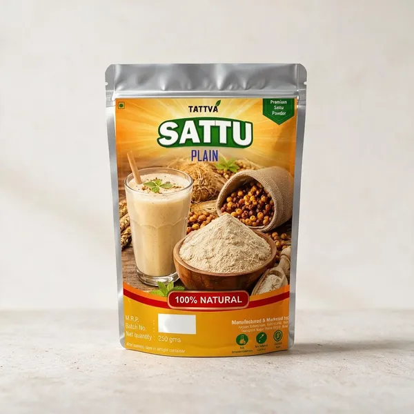 Tattva_Plain_Roasted_Bengal_Gram_Sattu_Flour_500G_Pack_Of_2
