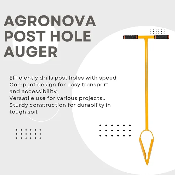 Agronova_Auger_Hole_Digger_Heavy_Duty_High_Carbon_Steel_Blade_Garden_Soil_Digging_Tool_Metal_Construction_Ideal_For_Gardening_Enthusiast_4_Inch_Blade_Yellow